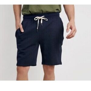 𝅺navy FLEECE Short